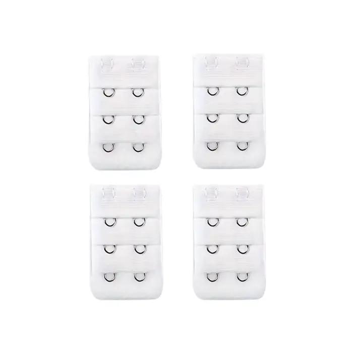 4 pièces extensions de sangle d'extension de soutien-gorge pour femmes boucle de ceinture réglable s