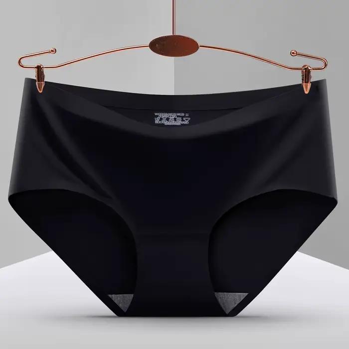 Culottes Giczi grande taille XXXL pour femmes, sous-vêtements sans couture, lingerie féminine, culot