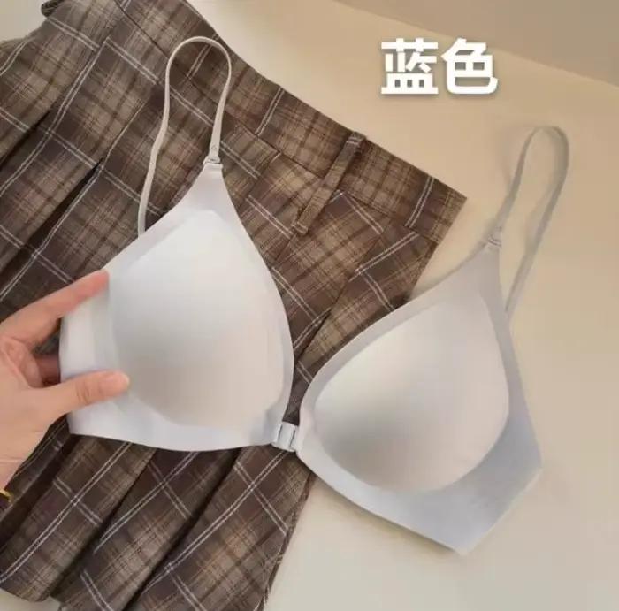 Soutien-gorge dos nu multi-positions pour femme, à fines bretelles réglables, sans armatures, avec s