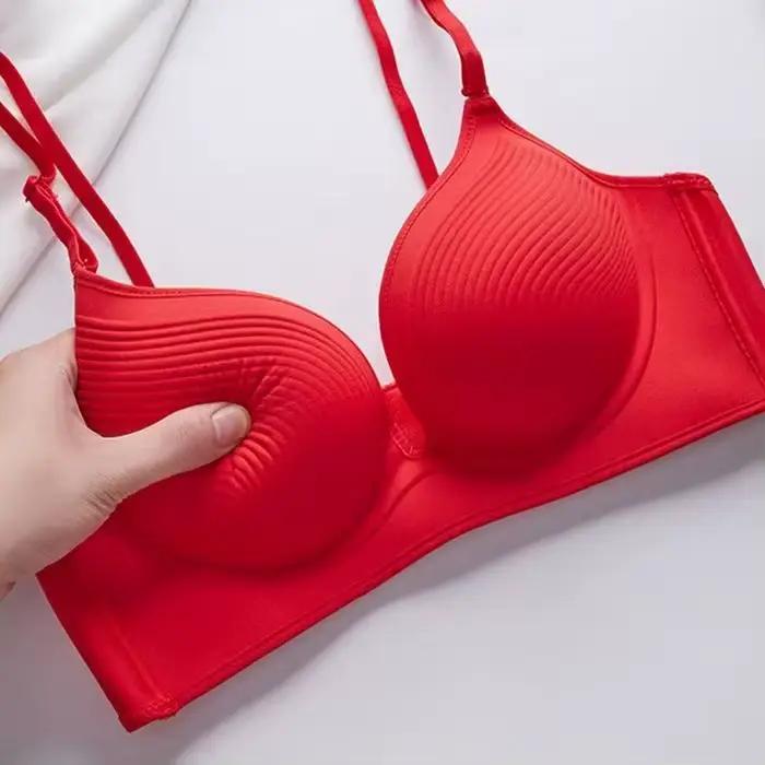 (Soutiens-gorge pour petits seins et pechos plats) Lingerie Ultra-épaisse de 10cm pour femmes sans c