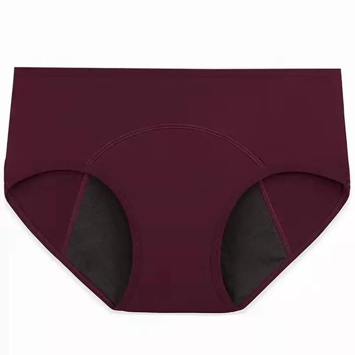 1 pièces femme culotte menstruelle respirant grande taille femme coton slip taille basse période phy