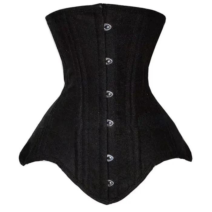 Corset amincissant pour femme à longue taille, style sablier, sexy, gothique, sous-poitrine, pour le