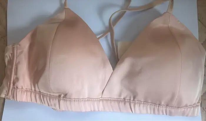 Soutien-gorge rembourré en soie mûre pour femme, sous-vêtement push up sans couture, lingerie sexy, 