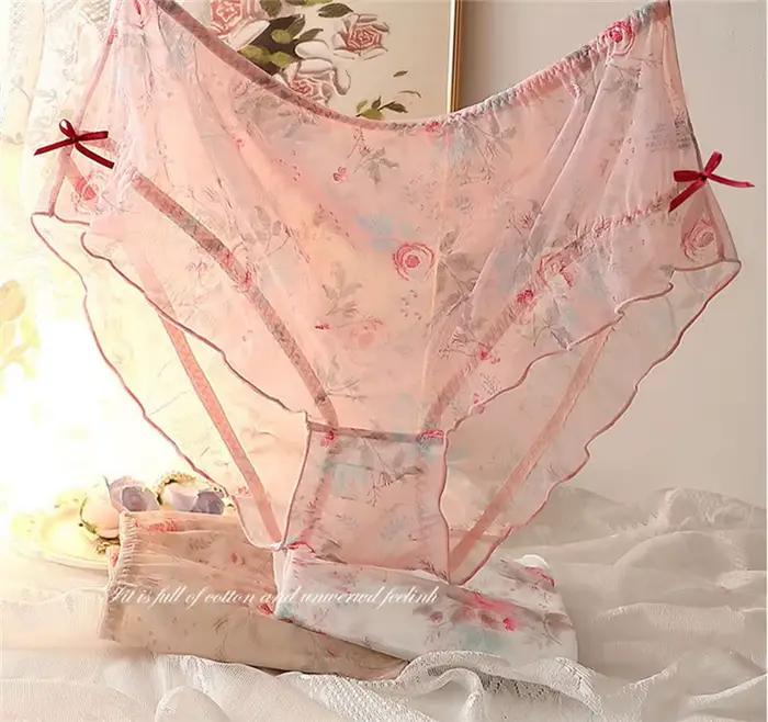 Nouveau Vintage calzones para mujer aristocratique sexy culotte grande taille ropa intérieur femenin