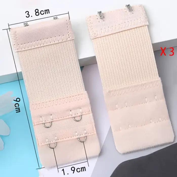 Extension de Soutien-Gorge Réglable pour Femme, 3 Pièces, réinitialisation à Crochet, Accessoires In