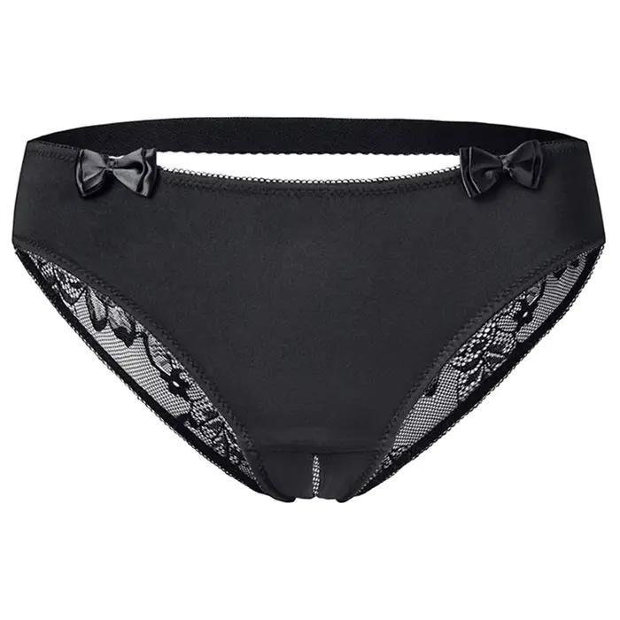 Sous-vêtements transparents pour femmes, Lingerie Sexy, Transparent, dos ouvert, respirant, taille b