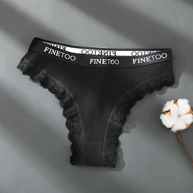 Sexy coton dentelle culottes femmes sous-vêtements brésiliens femmes sans couture femme caleçons cul