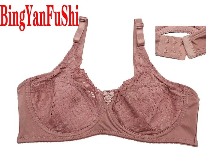 Soutien-gorge en dentelle pour femme, brassière, bonnet fin B C D E F esis, noir, blanc, doux, banri