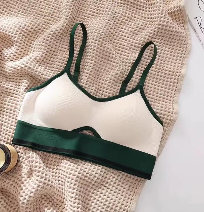 Soutien-gorge de sport pour femmes avec petits seins, soutien-gorge push-up pour un beau dos, montra