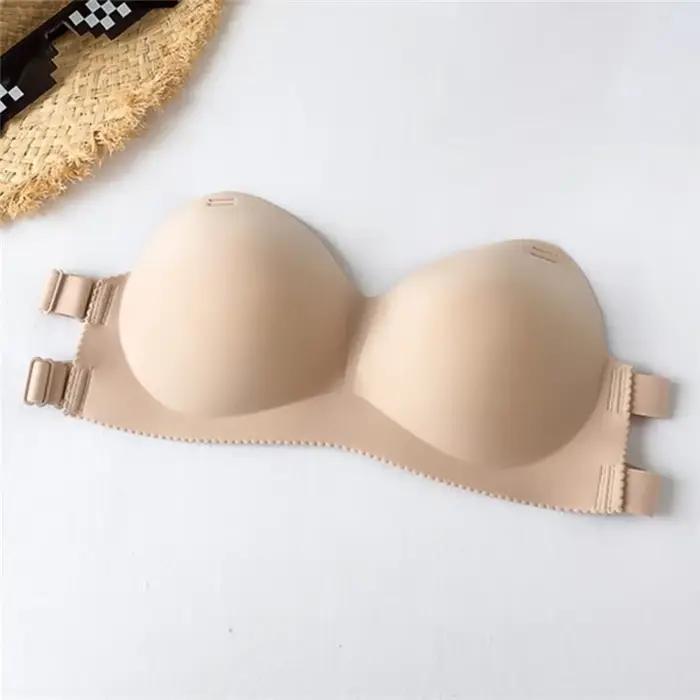 Soutien-gorge Invisible dos nu Sexy Push Up pour femmes Lingerie brassière sans couture soutien-gorg