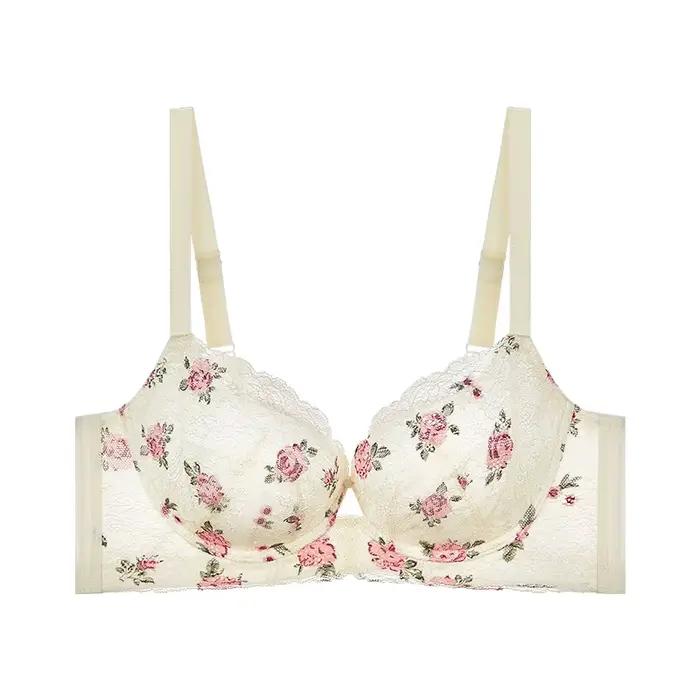 Minimisez les soutiens-gorge pour les femmes rassemblant soutien-gorge Anti-affaissement dentelle Se
