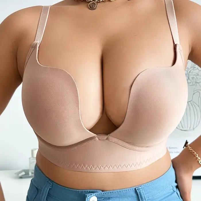 Soutien-gorge à armatures confortable pour femme, grande taille, empêche l'affaissement, côté poitri