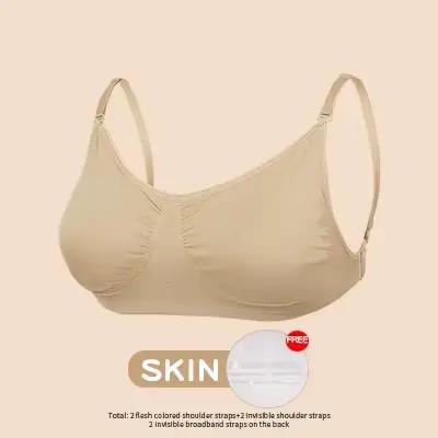 Soutien-gorge de danse à bretelles invisibles pour femmes, sous-vêtements de gymnastique de Ballet, 