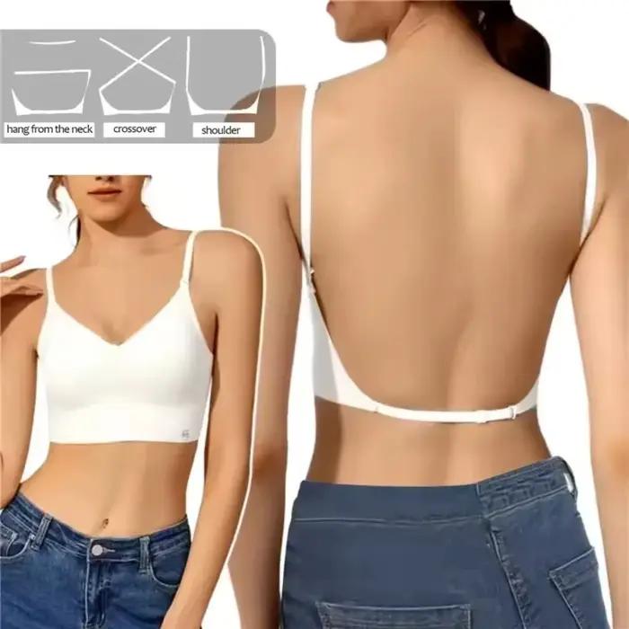 Nouveau soutien-gorge Invisible en coton et Nylon pour femmes, sans cadre en acier, respirant, Sexy,