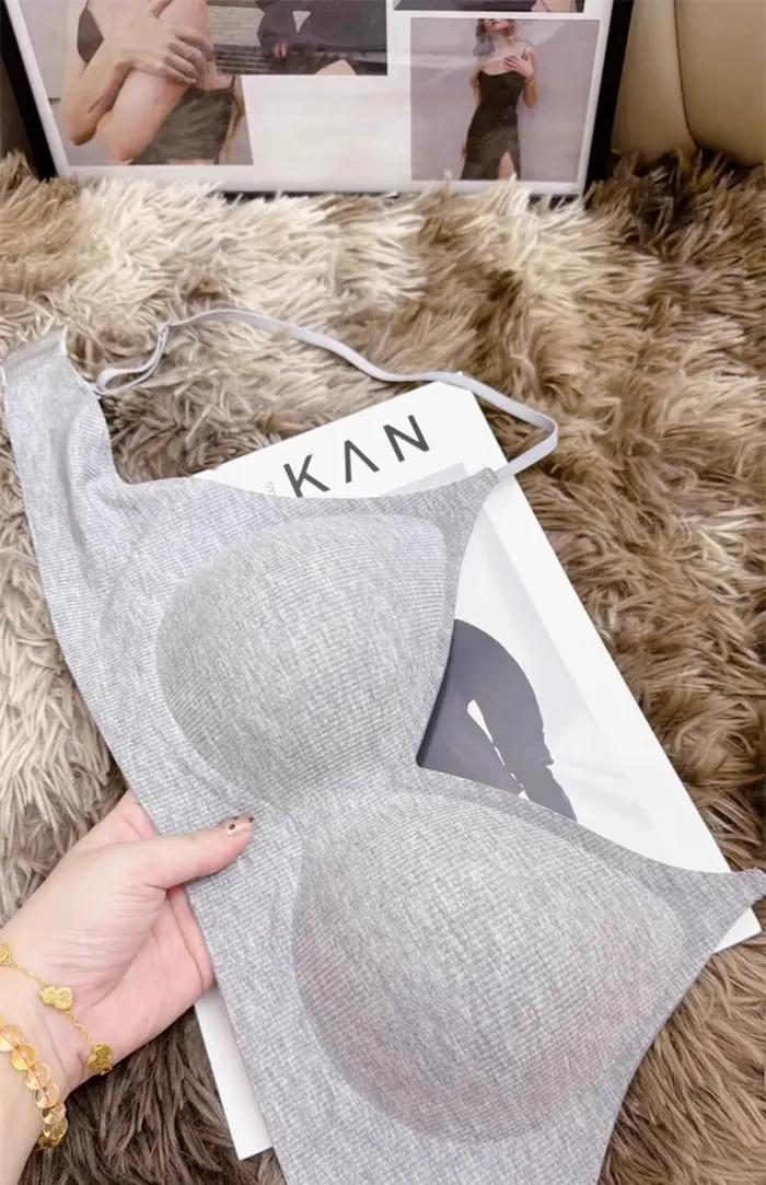Petits soutiens-gorge pour femmes, à fines bretelles, sans armatures, push-up, rembourrés, bralette 