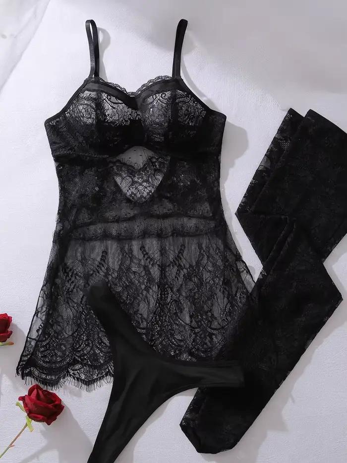 Lingerie sexy Belamimi, body en résille, sous-vêtements pour femmes, robe body, tenue de babydoll ér