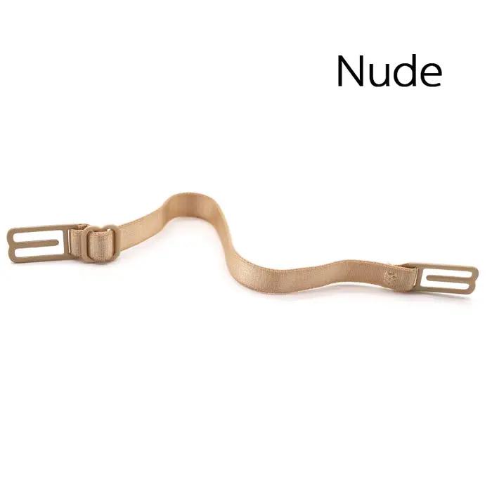 Sangle de soutien-gorge coordonnante pour femme, double support d'épaule, ceinture avec moraillon ar