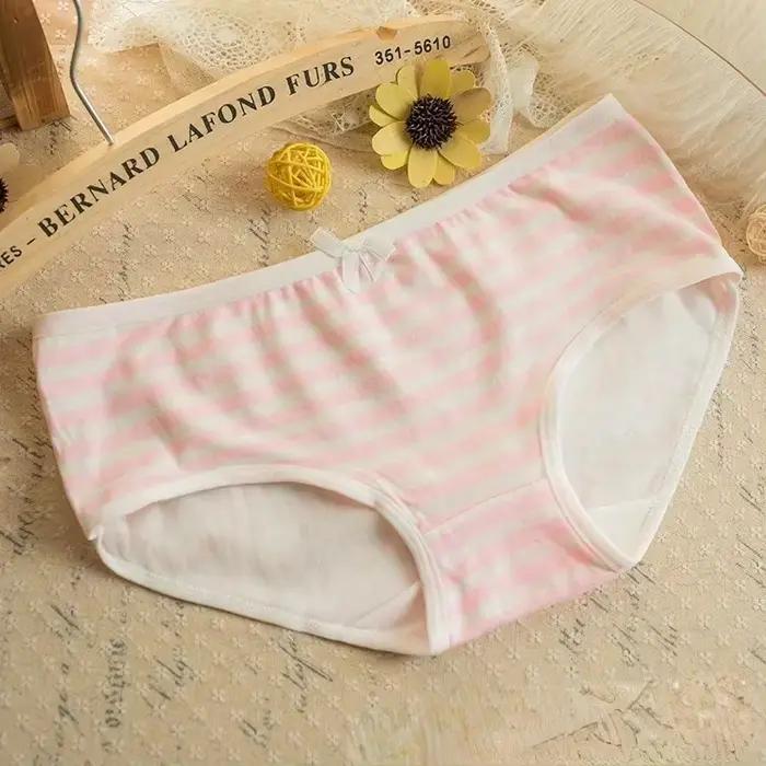 Kawaii Lolita Girls Japanese Anime Style Cosplay Culotte pour femme, slip avec nœud, caleçon Chester