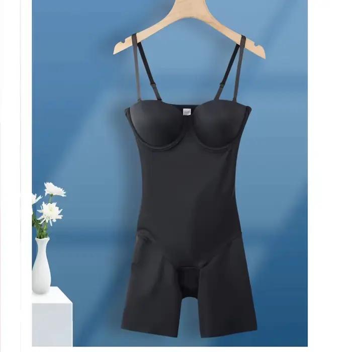 Body sculptant pour femme avec soutien-gorge intégré, effet ventre plat, amincissant et gainant