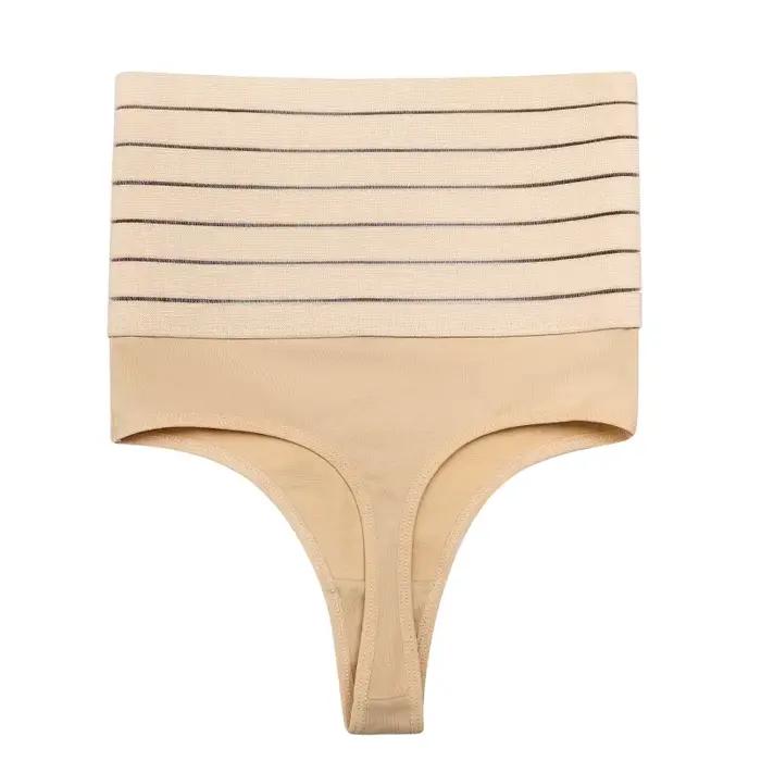 Culotte gainante taille haute respirante pour femme, amincissante, effet ventre plat, rehausseur de 