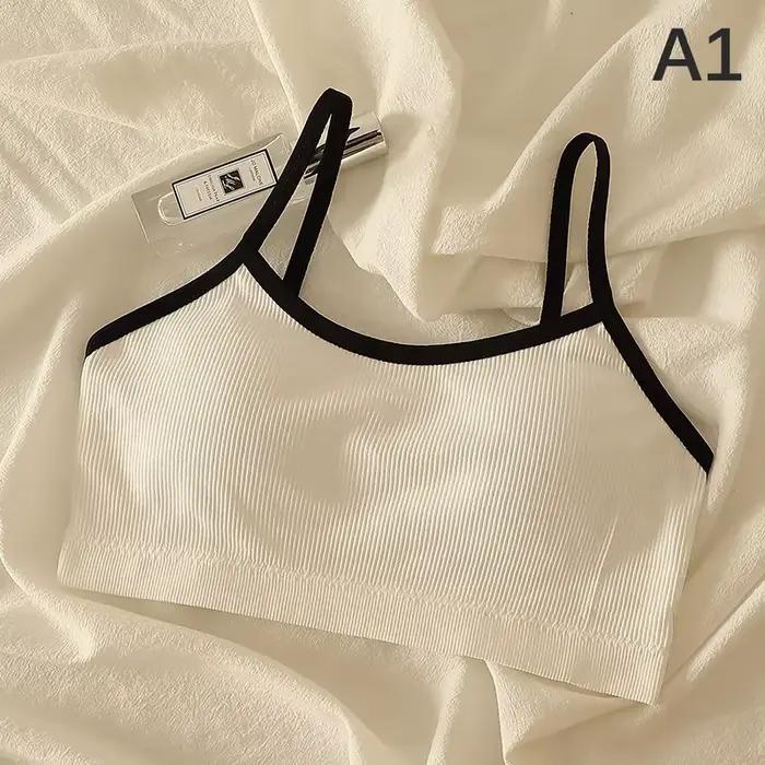 Soutien-gorge de sport sans couture, dos nu, sans bretelles, push-up, brassière, sous-vêtements en c