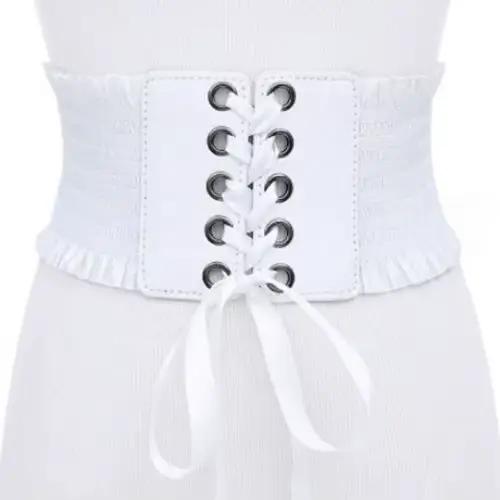 Corset noir sexy en dentelle pour femmes, ceinture sous le buste, bandage de taille, bustier, ceintu
