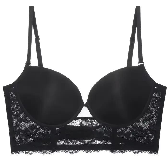 Soutien-gorge dos nu Invisible Bralette dentelle soutiens-gorge de mariage bas dos sous-vêtements Pu