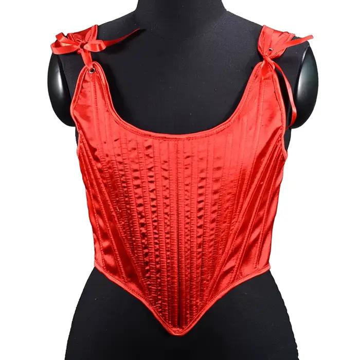 Bustier Overbust désossé Renaissance pour femme, corset Y
