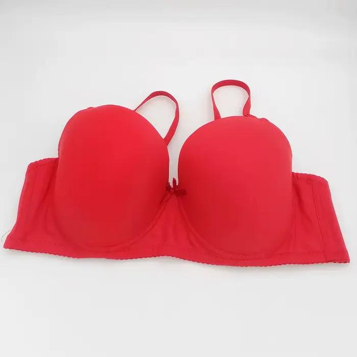 Soutiens-gorge pour femmes grandes tailles, sans coutures, légèrement rembourrés, à armatures, ajust