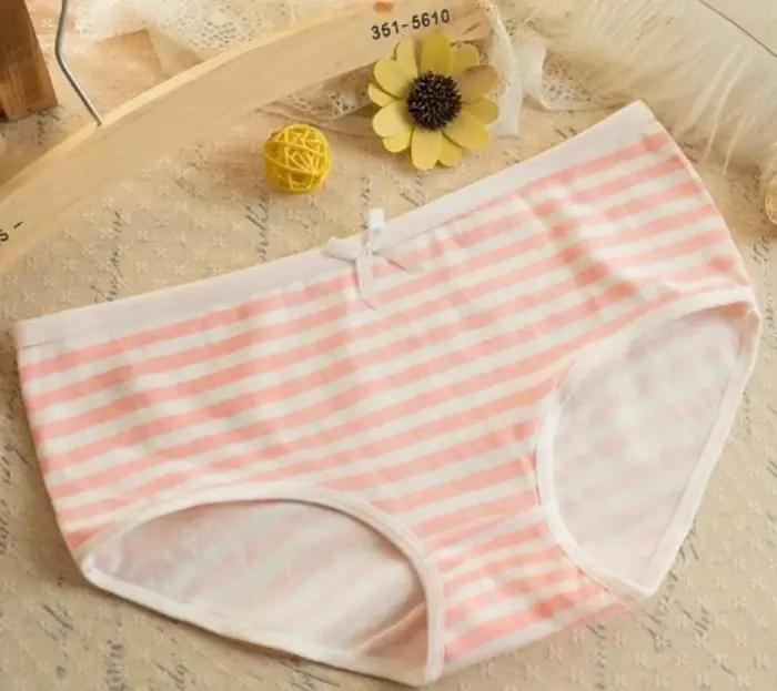 Kawaii Lolita filles japonais Anime Style Cosplay femmes culottes slips avec nœud sous-vêtements cal