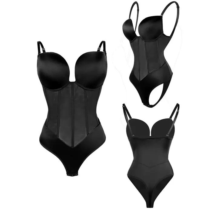 Body gainant amincissant pour femme, effet ventre plat, gaine amincissante pour la taille, bustier p