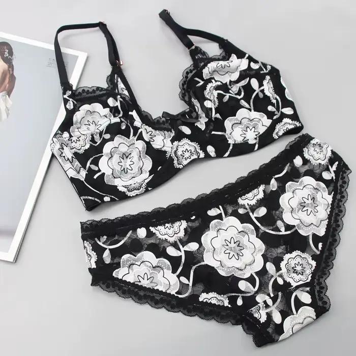 ABCDE – soutien-gorge bonnet ajouré en dentelle, sous-vêtement Ultra-fin Sexy pour femmes, Lingerie 