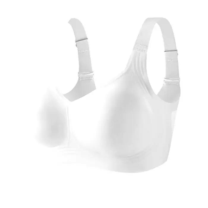 Soutien-gorge sans fil ajustable style débardeur push-up pour femme, anti-affaissement, grande taill
