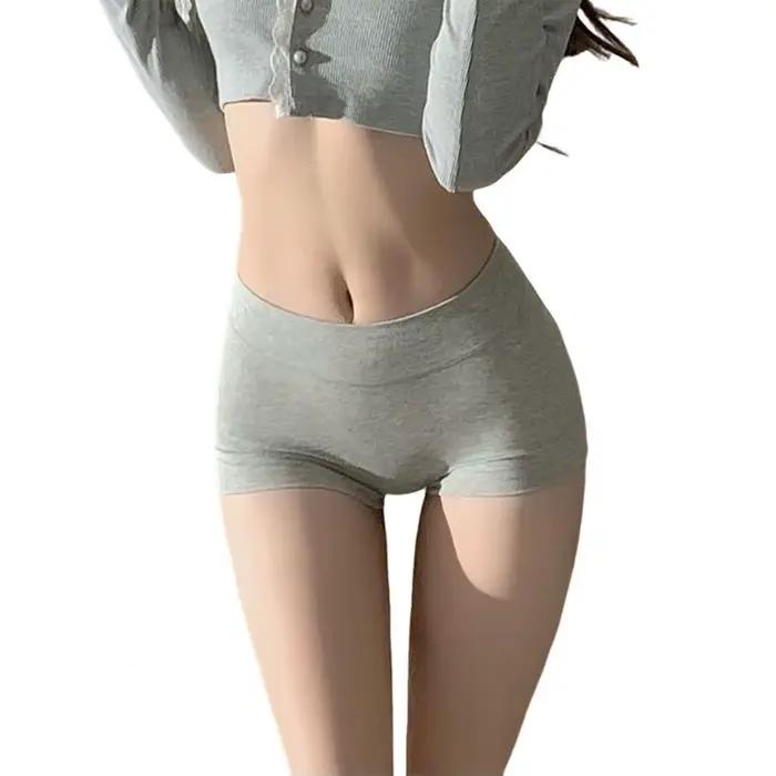 Culottes Boxer Femme en Coton Couvrantes Confortables Respirantes Sans Coutures Extensibles pour Usa