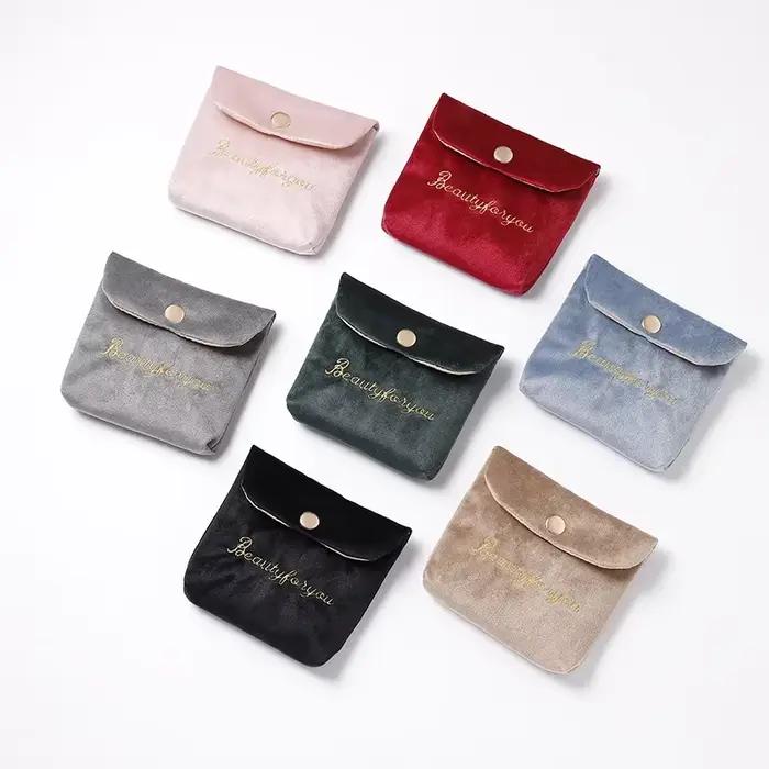 Pochette pour serviettes hygiéniques, pour femmes et filles, sac de rangement pour serviettes mignon