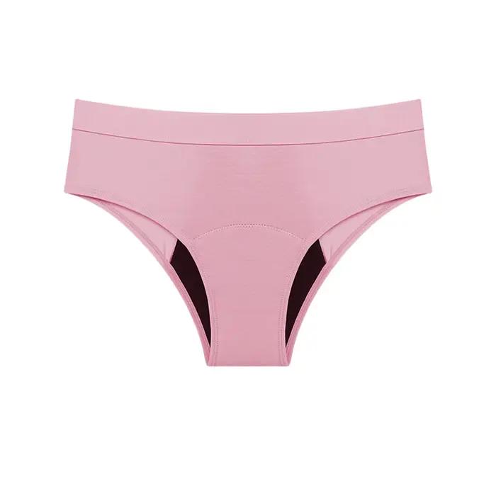 Culotte menstruelle femme, Bikini anti-fuite, Cycle menstruel fort, sous-vêtements absorbants, culot