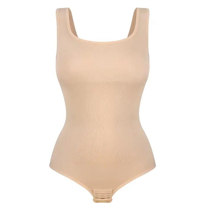 Slip grande taille pour femmes, Body rehausseur de fesses, larges bretelles, vêtement modelant, corp