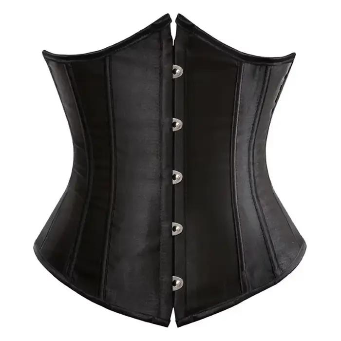 Corsets pour femmes à lacets, style vintage, sous-poitrine, pour le maintien de la taille et le remo