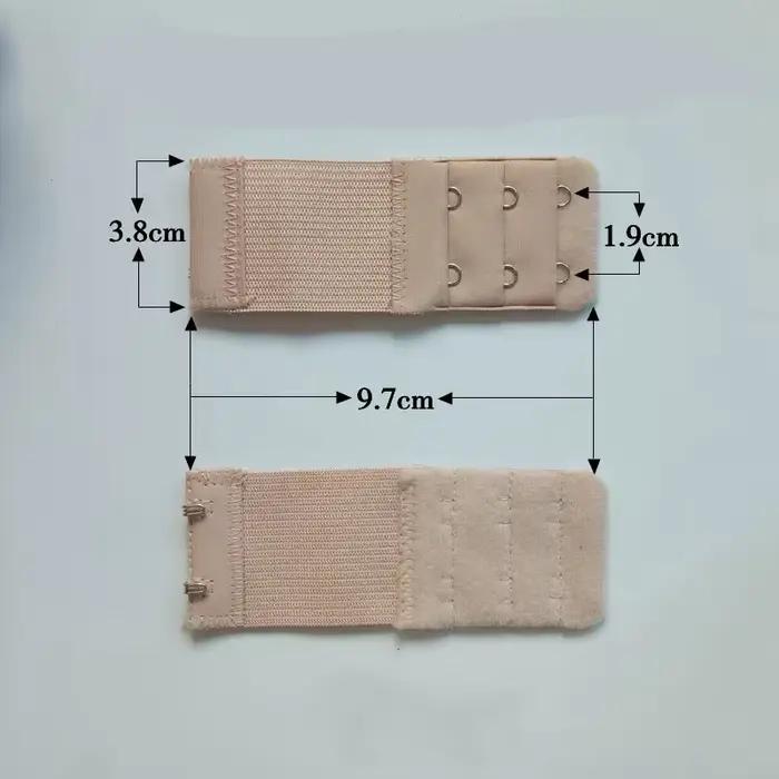 Extension de Soutien-Gorge artificiel astique à 2 Crochets pour Femme, réinitialisation de Sangle, C