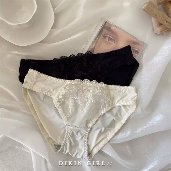 Soutien-gorge/sous-vêtements brodés sous-vêtements en dentelle soutien-gorge à armatures sans fil en