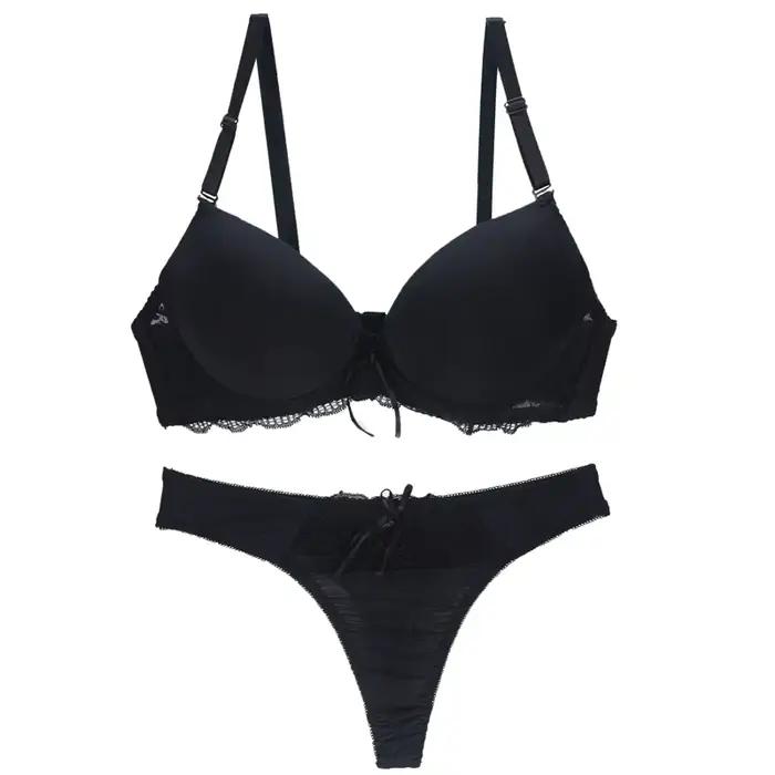 Ensemble de soutien-gorge luxueux en dentelle saturée, sous-vêtements coupe BCDE pour femmes, Beige,