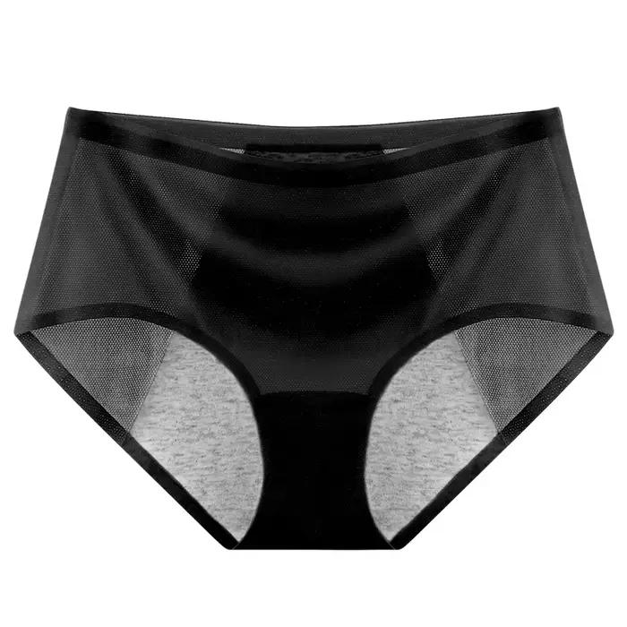 Culotte menstruelle en coton absorbant pour femme, slip anti-fuite, sous-vêtement physiologique conf