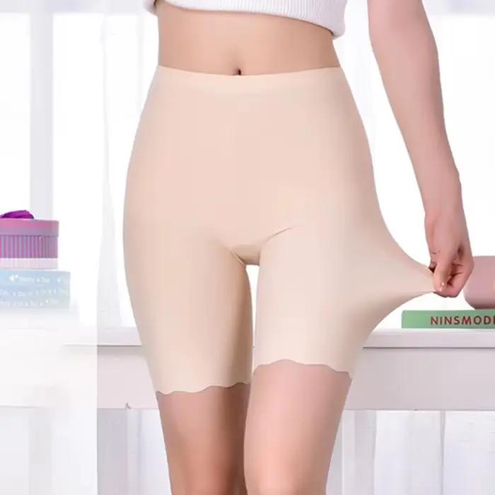 Pantalons courts de sécurité sans couture pour femmes, boxeurs d'été grande taille pour femmes, Anti