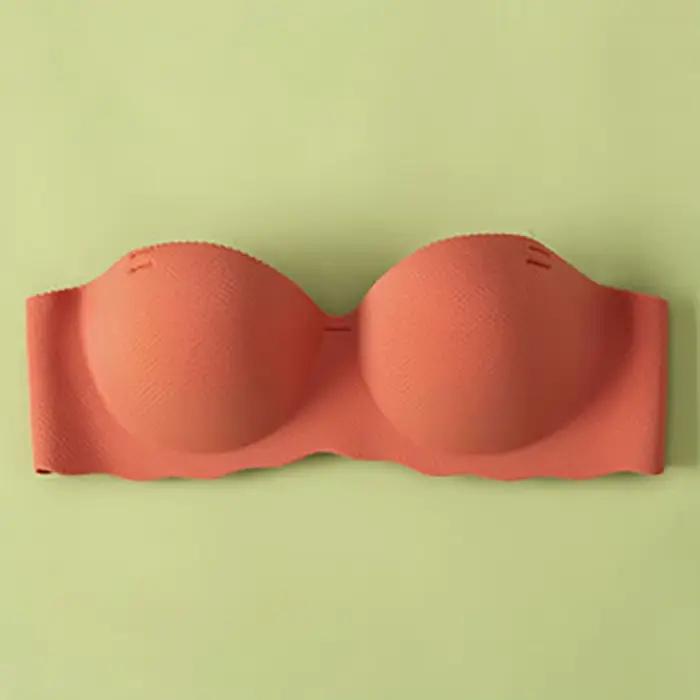 Soutien-gorge sans couture demi-tasse pour jeune fille, soutien-gorge push-up, soutien-gorge sans ar