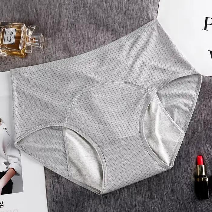 Culotte Menstruelle en Coton pour Femme, Sous-Vêtement Anti-fuite, Pantalon Physiologique, Sans Cout