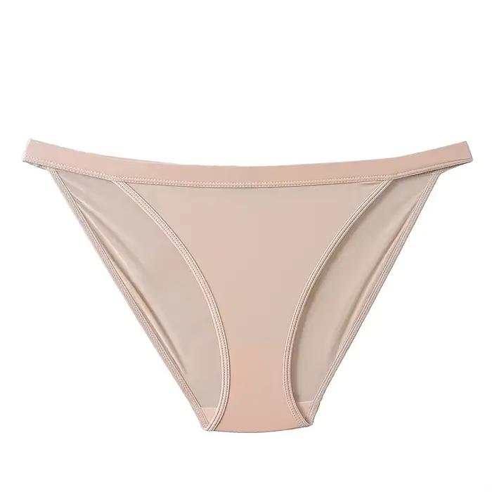 Culottes Femme Taille Basse Confortables Effet Glacé – Sous-vêtements Féminins Sexy et Tendance – Li