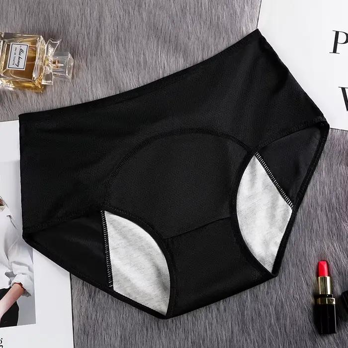 Culotte menstruelle pour femmes, 1 pièce, sous-vêtements anti-fuite, anti-Incontinence, slip anti-pé