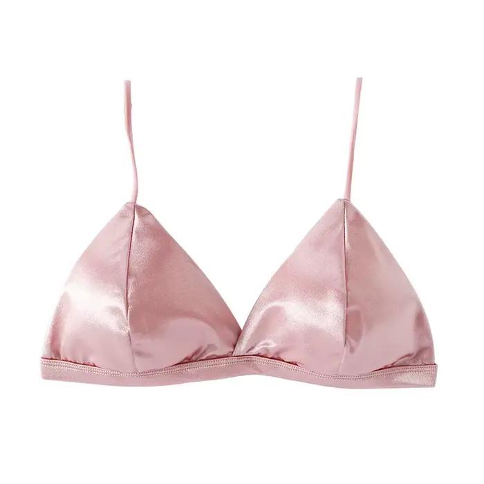 Soutien-gorge de Style français pour femmes, poitrine enveloppée, sangle d'épaule réglable, boucle u