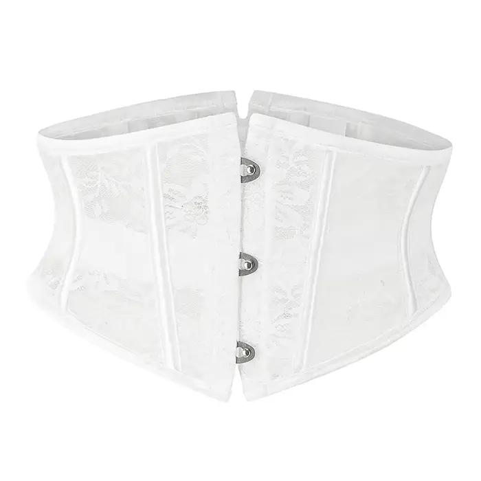 Femmes taille formateur Corsets minceur Shaper corps ceinture grande taille noir dentelle florale co