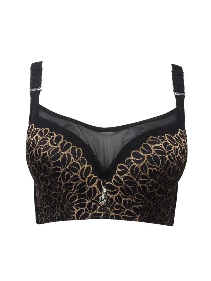 Soutien-gorge sexy en dentelle à armatures pour femme, push-up, bonnets C D E, tailles 80 85 90 95 1